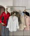 Casual Satin Colar Down Shirts
